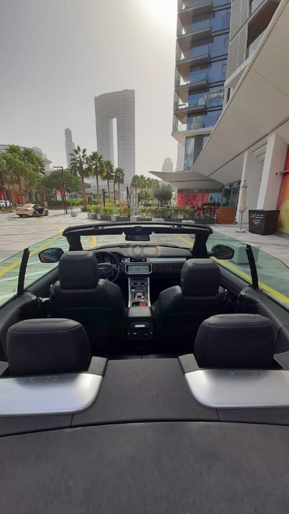 Red Land Rover Range Rover Evoque Convertible 2017 for rent in Dubai 5